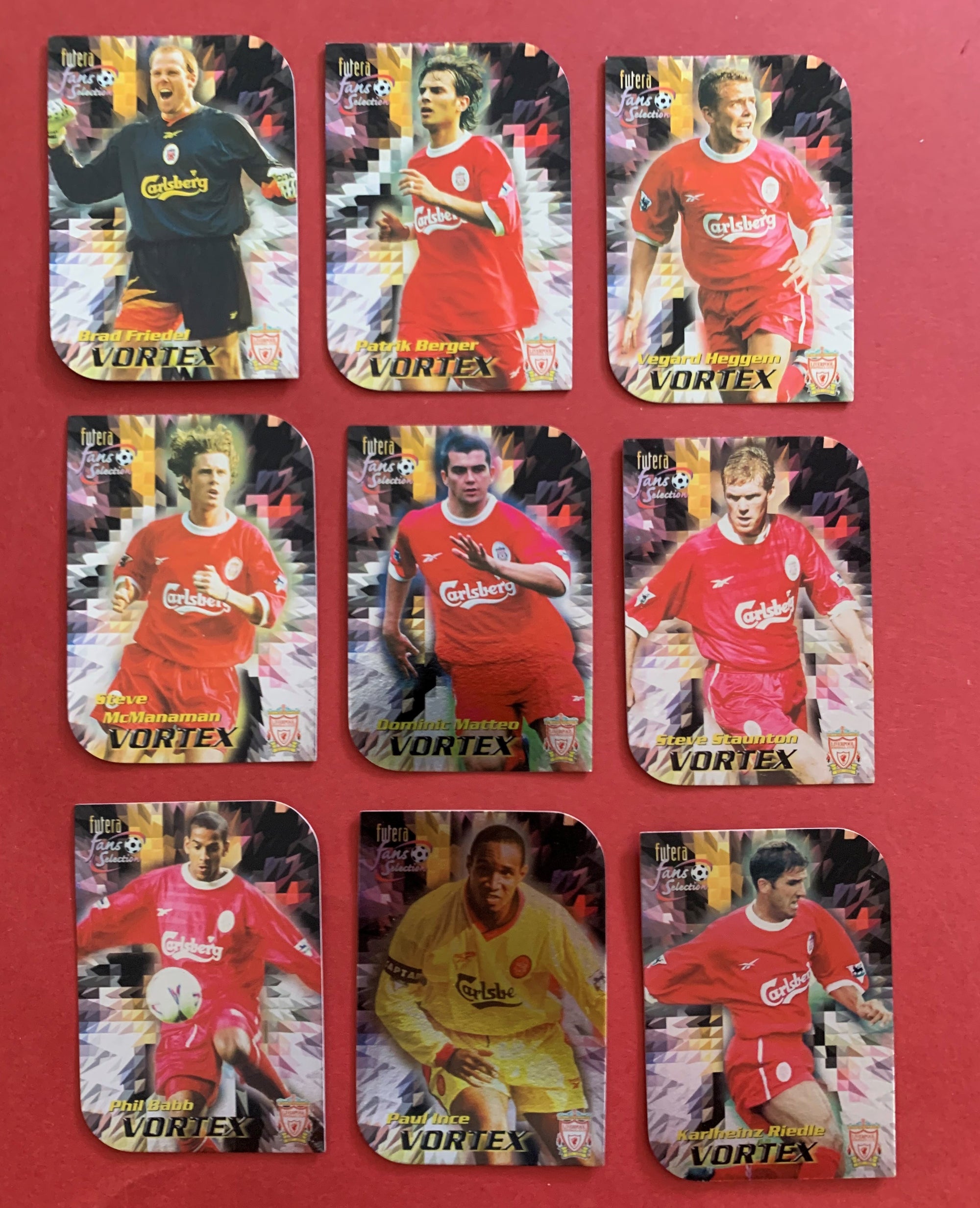 000. LIVERPOOL KOMPLETT SETT MED FUTERA VORTEX - CROME DIE-CUT