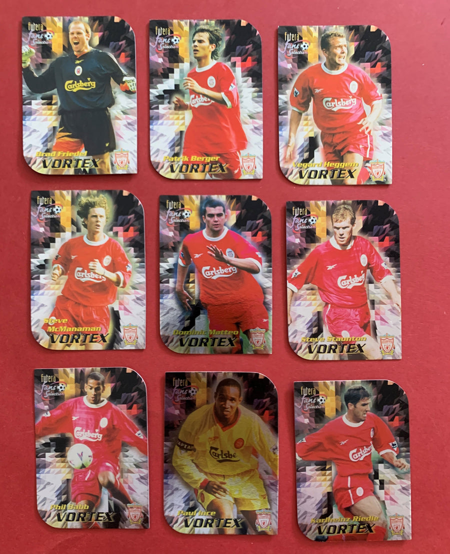 000. LIVERPOOL KOMPLETT SETT MED FUTERA VORTEX - CROME DIE-CUT