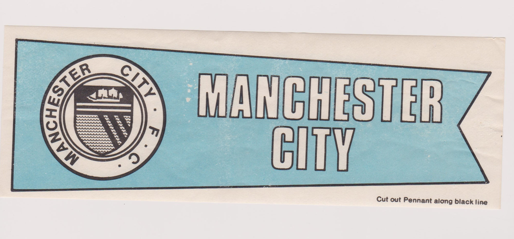 MANCHESTER CITY - A&BC TEAM PENNANT