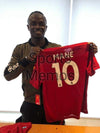 SADIO MANE - SIGNERT  DRAKT MED EKTEHETSBEVIS/COA