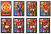 MANCHESTER UNITED - KOMPLETT SETT MED TOPPS MATCH ATTAX EUROPA LEAGUE 2019/20 - UK EDITION