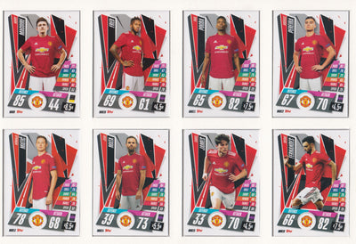 MANCHESTER UNITED KOMPLETT SETT MED TOPPS CHAMPIONS LEAGUE 2020/21