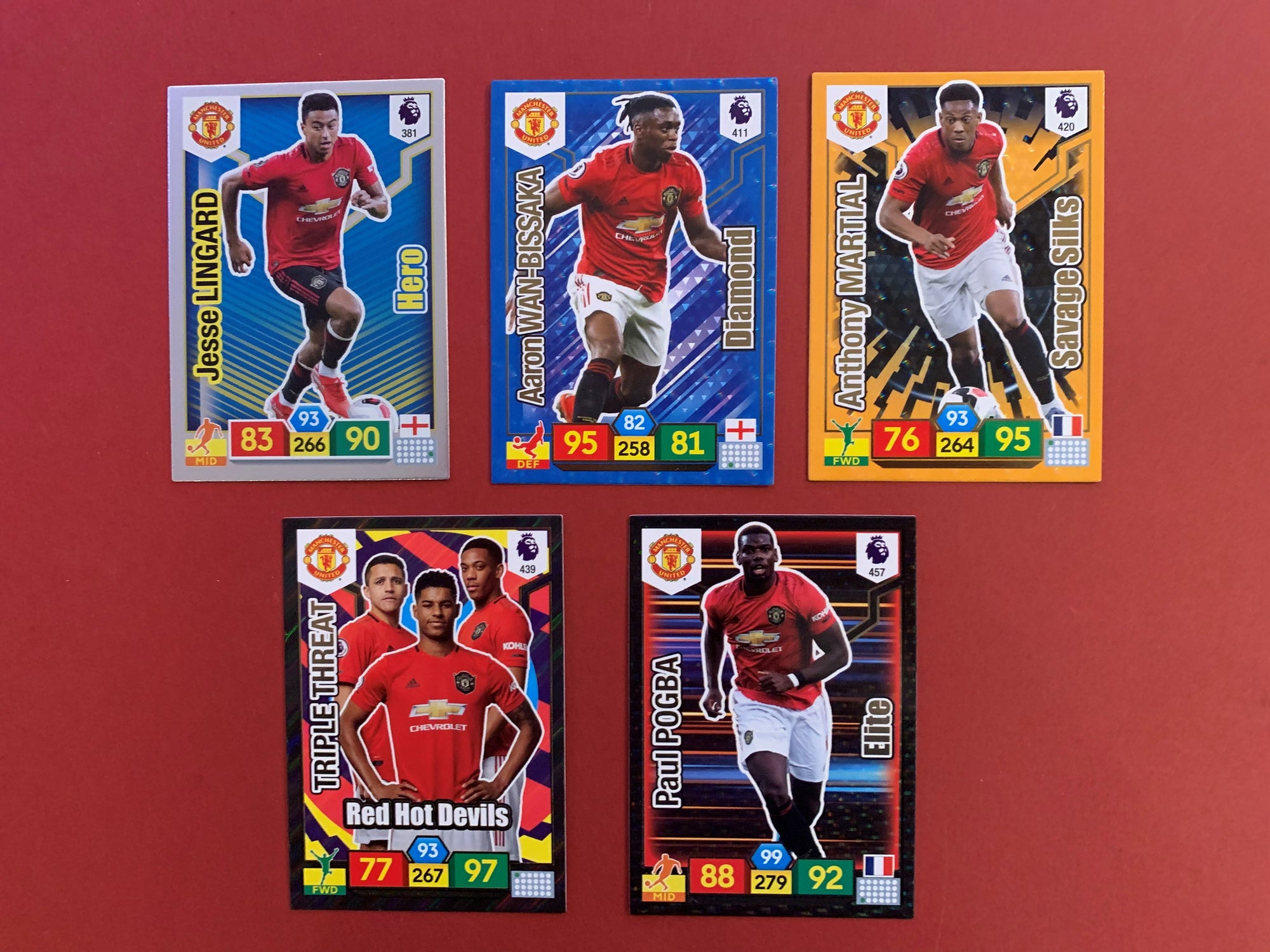 000. MANCHESTER UNITED - SPESIALKORT - PANINI ADRENALYN XL PREMIER LEAGUE 2019/20
