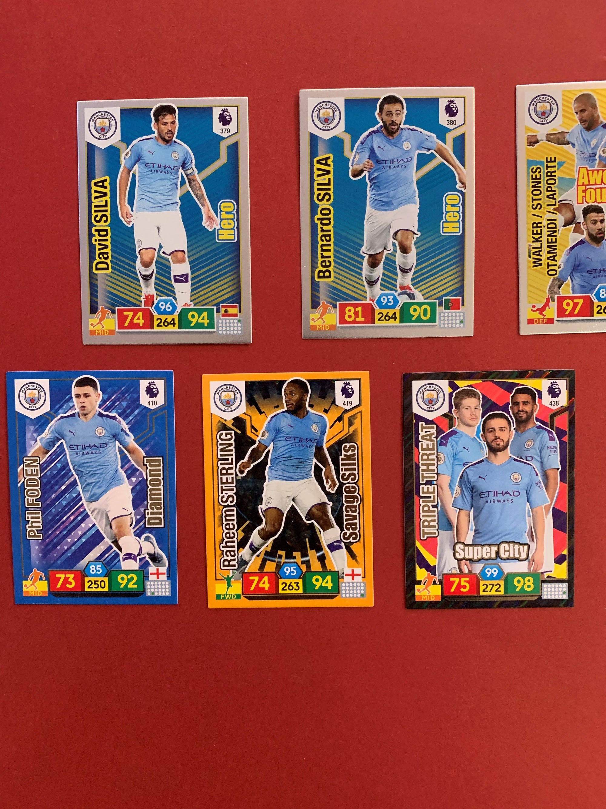 000. MANCHESTER CITY - SPESIALKORT - PANINI ADRENALYN XL PREMIER LEAGUE 2019/20