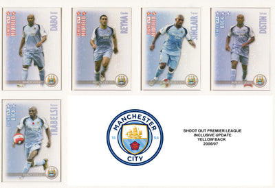 000. MANCHESTER CITY - KOMPLETT SETT MED SHOOT OUT PREMIER LEAGUE 2006/07 - INCL UPDATE