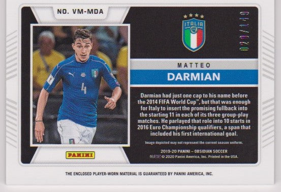 2020 - VOLCANIC MATERIAL - VM-MDA - MATTEO DARMIAN - ITALY #149