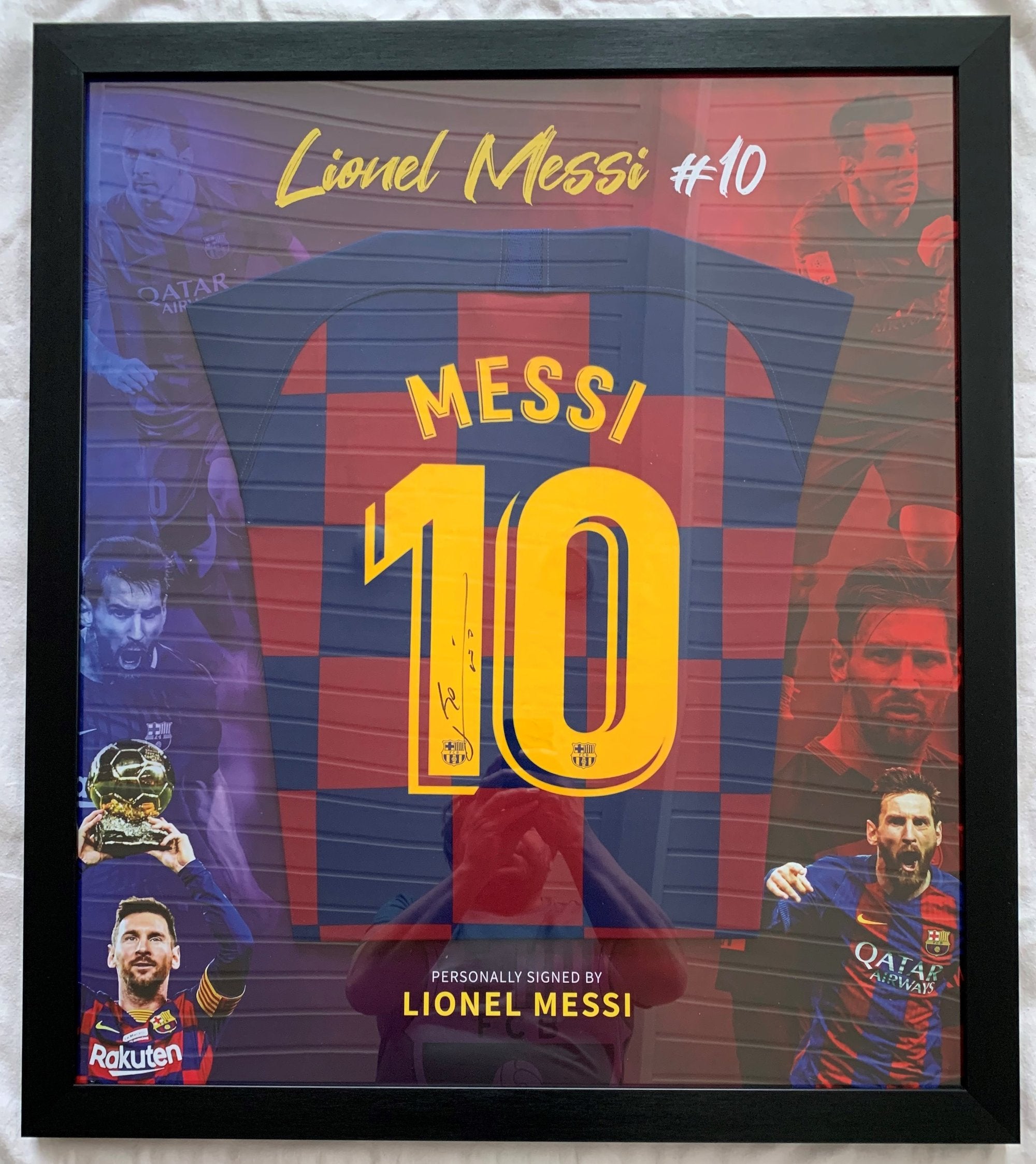 PERSONLIG "ART-FRAME" INNRAMMING AV DRAKT