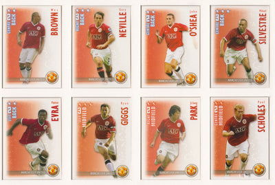 000. MANCHESTER UNITED- KOMPLETT SETT MED SHOOT OUT PREMIER LEAGUE 2006/07 - INCL UPDATE