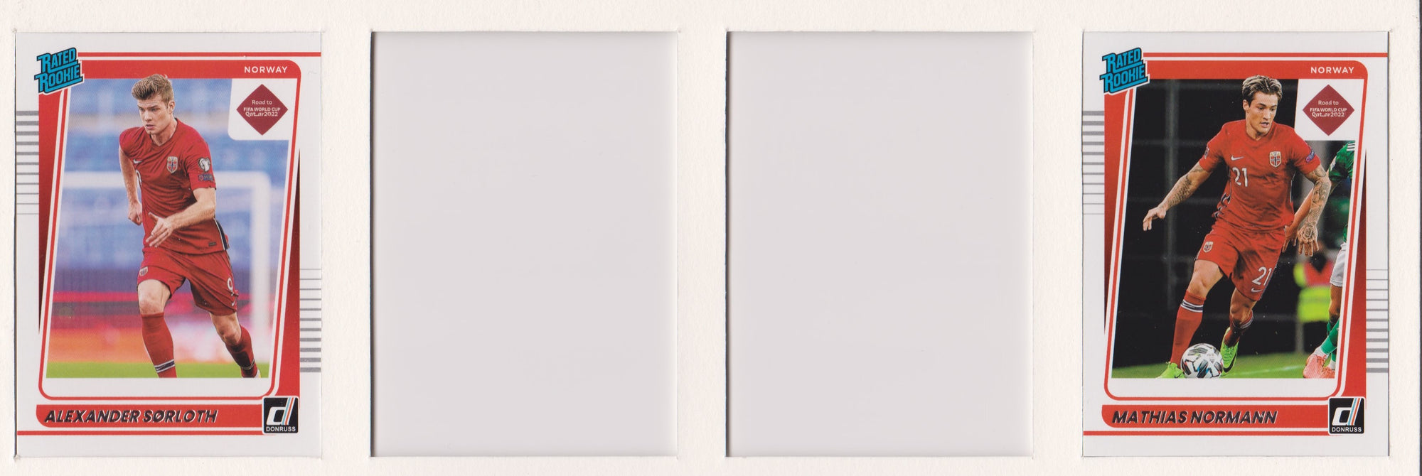 NORWAY - COMPLETE TEAMSET - DONRUSS ROAD TO QATAR 2022 - BASE