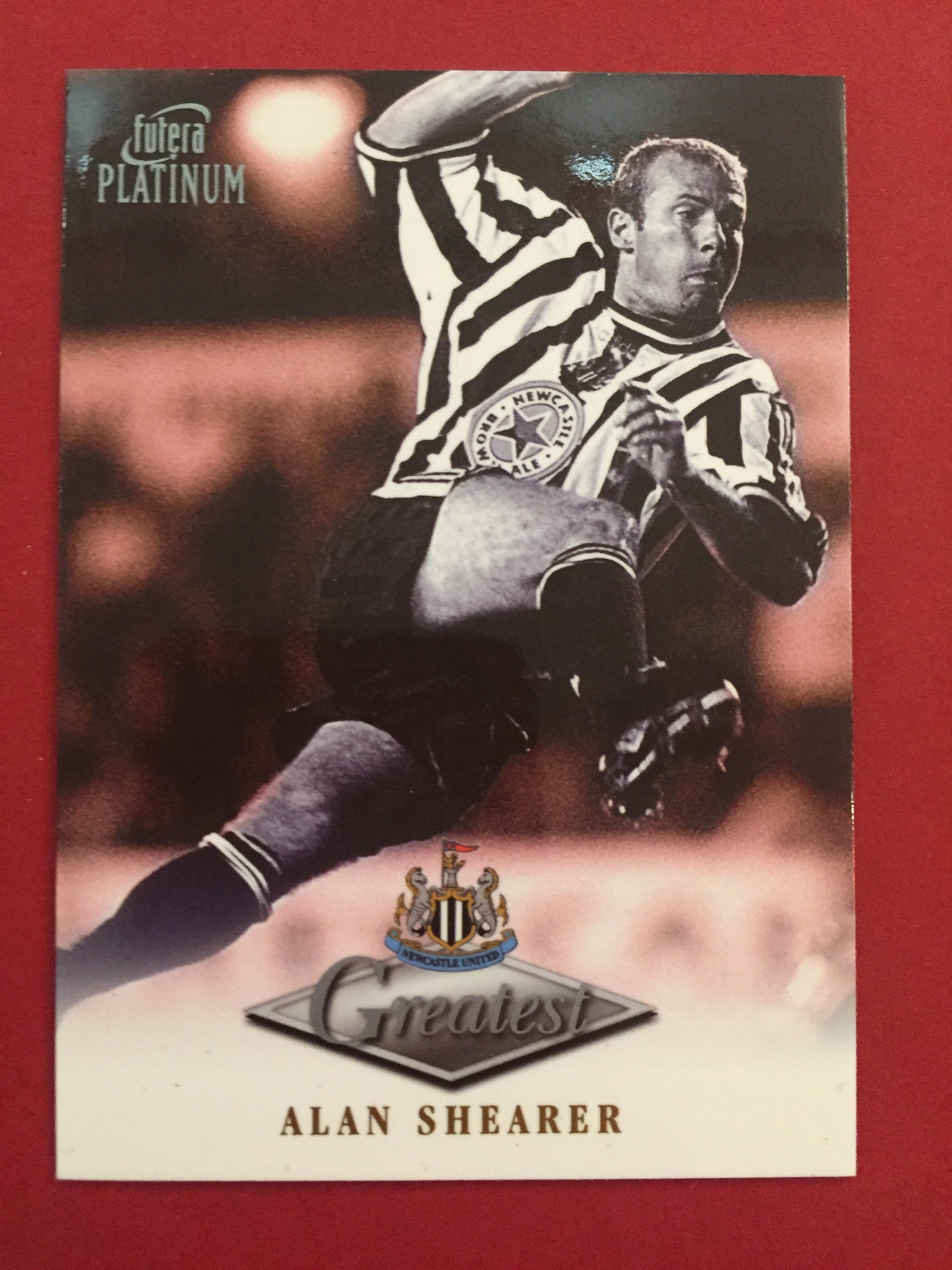 NEWCASTLE UNITED -  FUTERA PLATINUM "THE GREATEST" - 1999 - KOMPLETT SETT