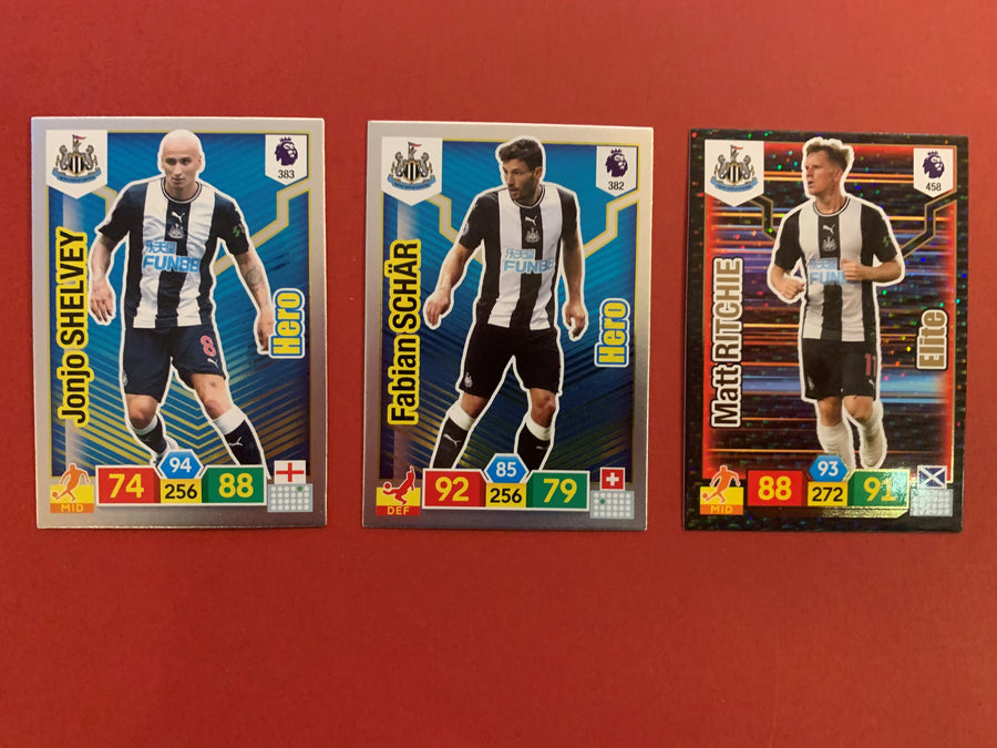 000. NEWCASTLE UNITED - SPESIALKORT - PANINI ADRENALYN XL PREMIER LEAGUE 2019/20
