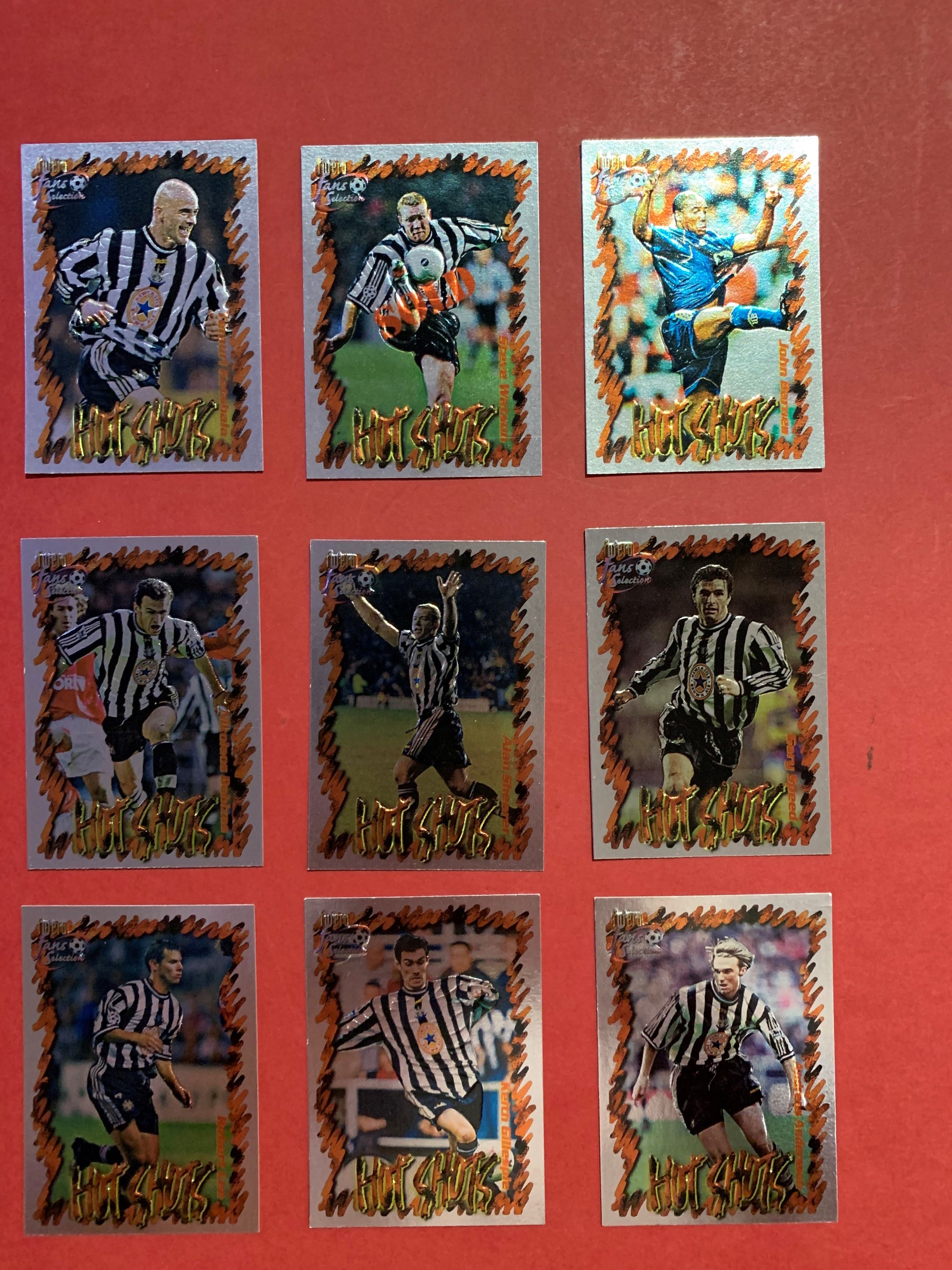 NEWCASTLE UNITED - 1999 FUTERA FAN`S SELECTION HOTSHOTS