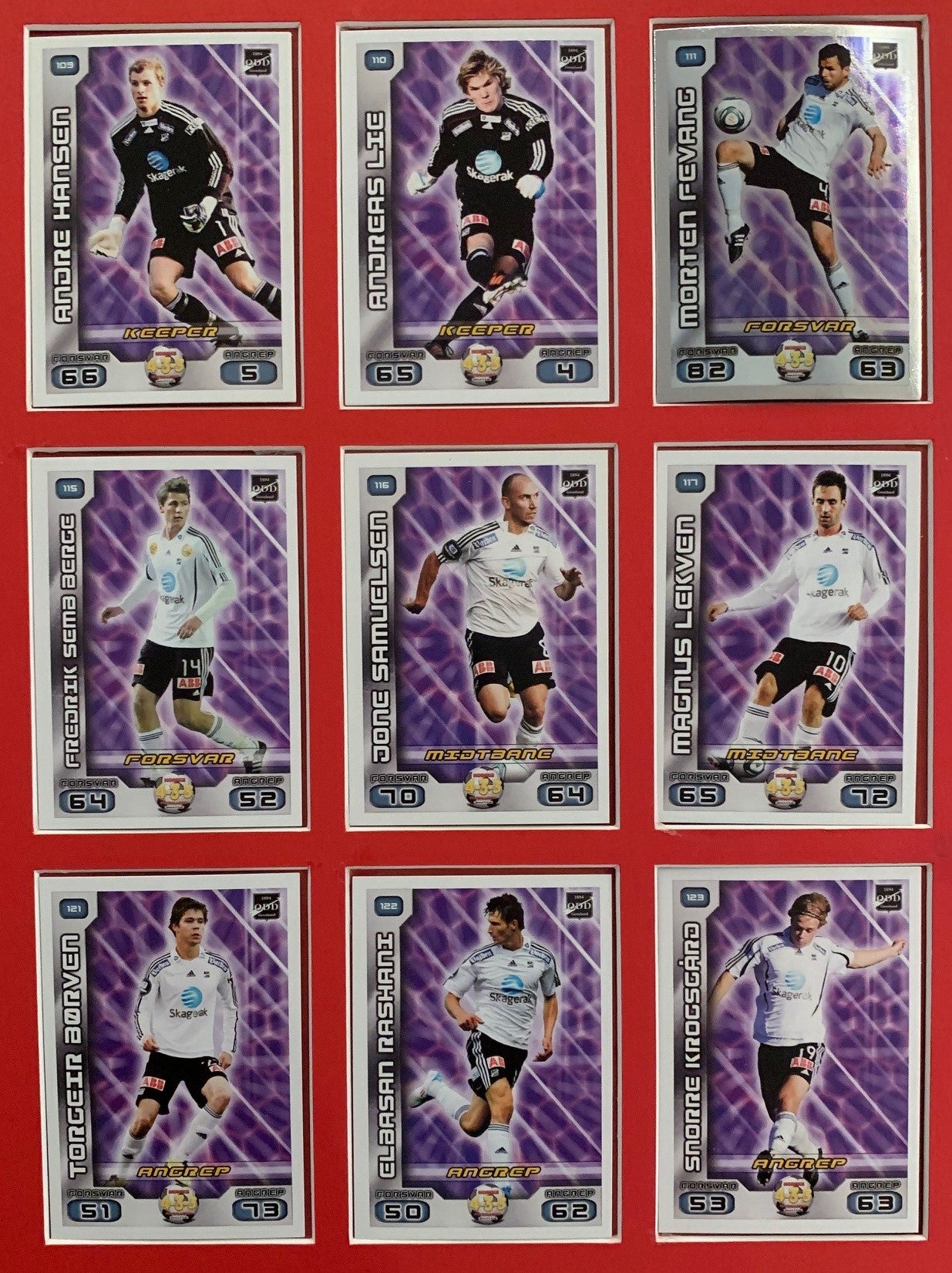 000. ODD GRENLAND - TIPPELIGAEN 2012 - KOMPLETT LAGSERIE