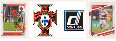 PORTUGAL - COMPLETE TEAMSET - DONRUSS ROAD TO QATAR 2022 - BASE