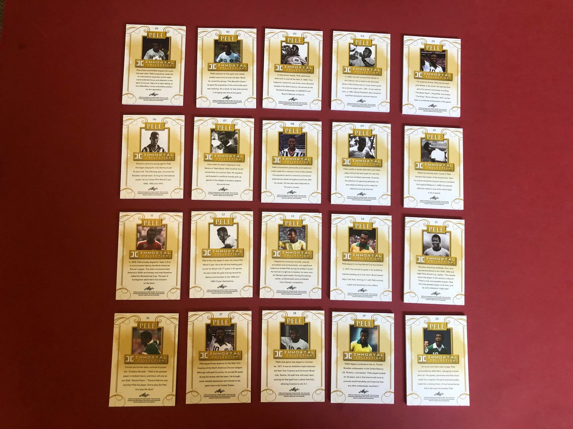 PELE - LEAF IMMORTAL COLLECTION - KOMPLETT SETT