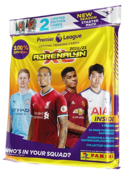 000. 1 STK PANINI ANDRENALYN XL PREMIER LEAGUE 2020/21 STARTER PACK