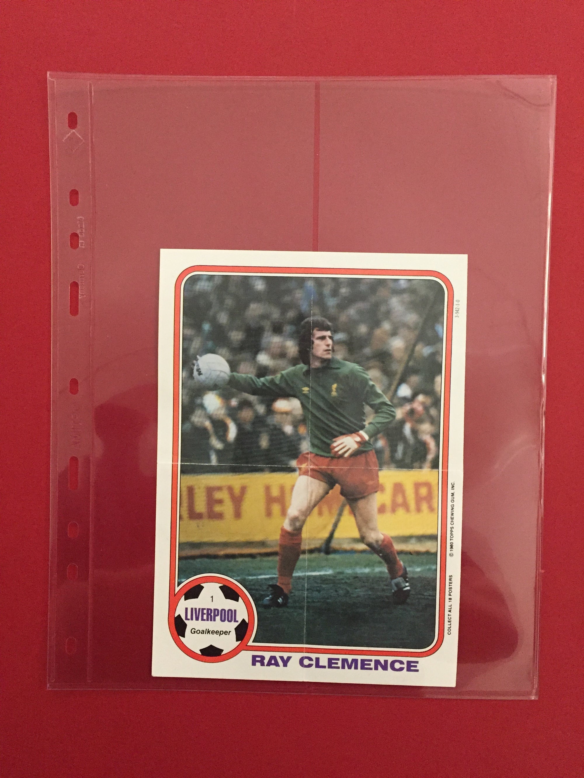 001. PLASTLOMMER FOR 1 STK KORT/POSTER - ENKELTVIS