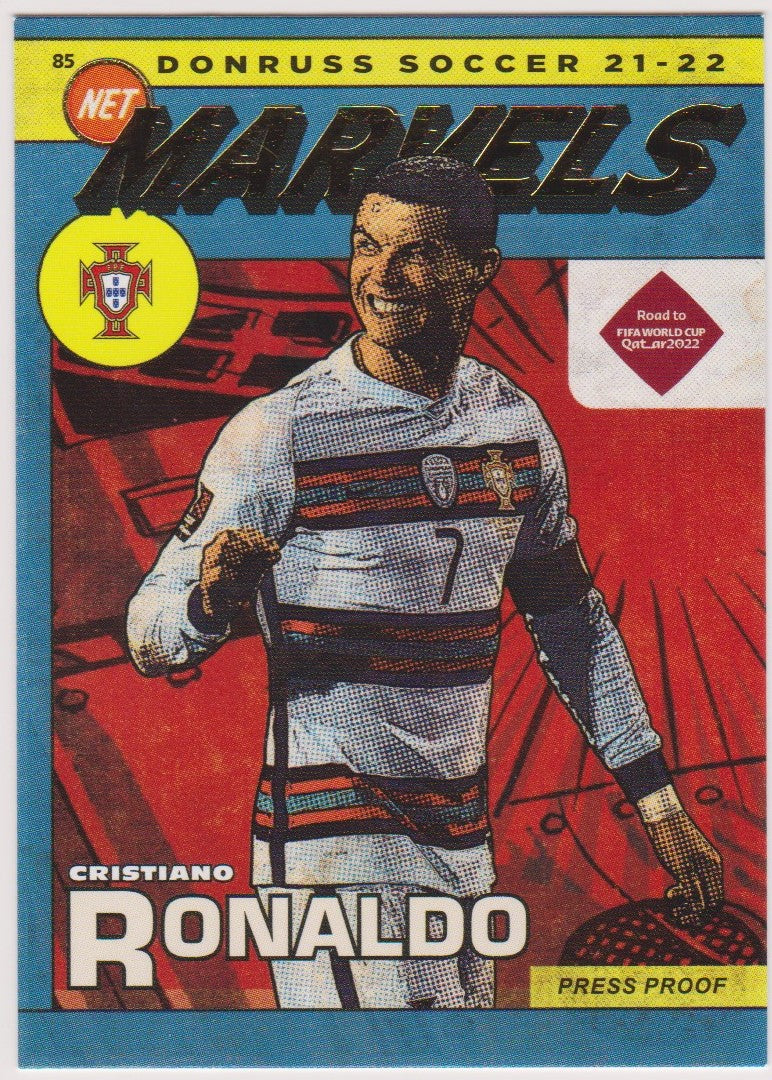 007. CRISTIANO RONALDO - DONRUSS - NET MARVELS - PRESS PROOF