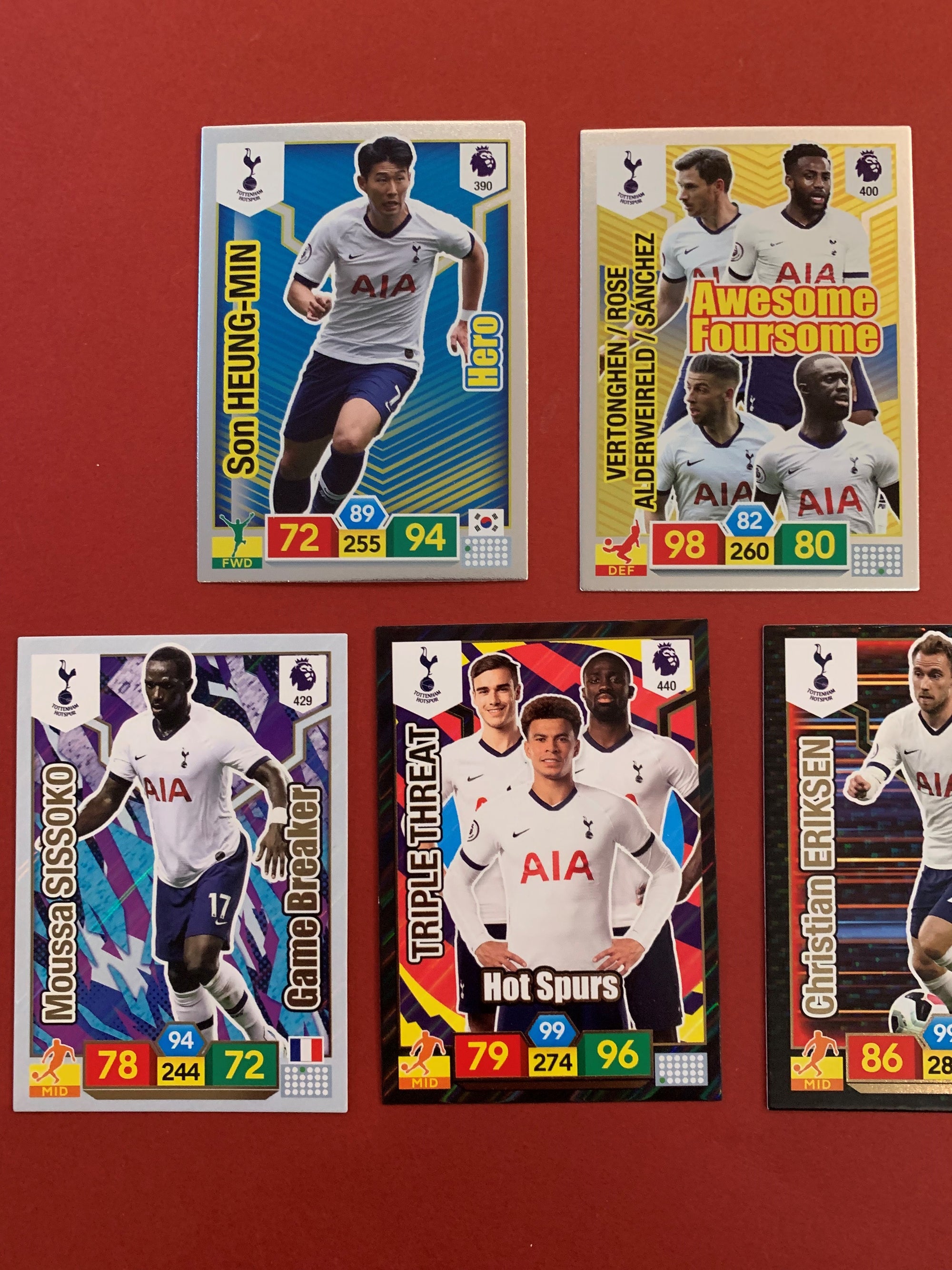 000. TOTTENHAM - SPESIALKORT - PANINI ADRENALYN XL PREMIER LEAGUE 2019/20