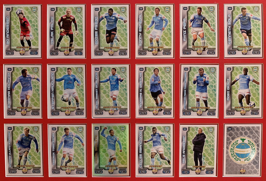 SANDNES ULF - TIPPELIGAEN 2012 - KOMPLETT LAGSERIE