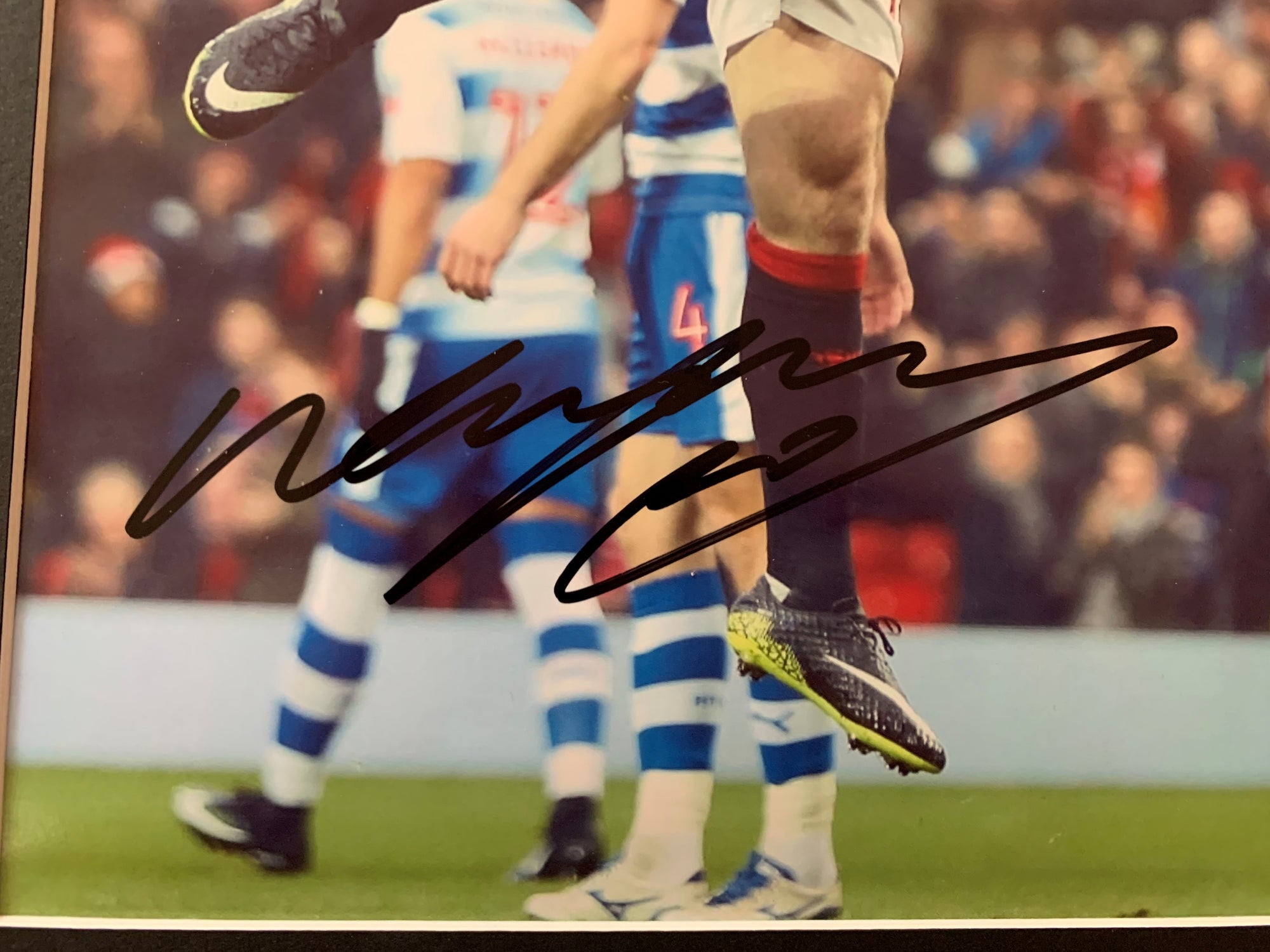 WAYNE ROONEY - SIGNERT BILDE MED EKTEHETSBEVIS/COA