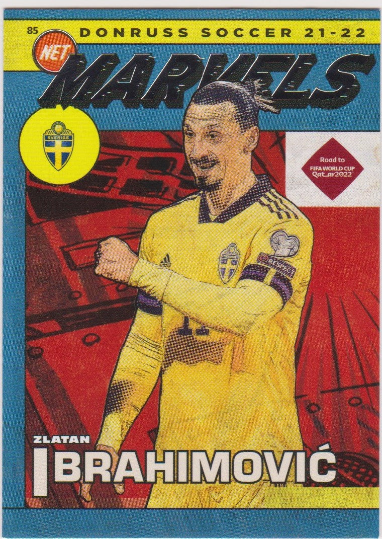 017. ZLATAN IBRAHIMOVIC - DONRUSS - NET MARVELS